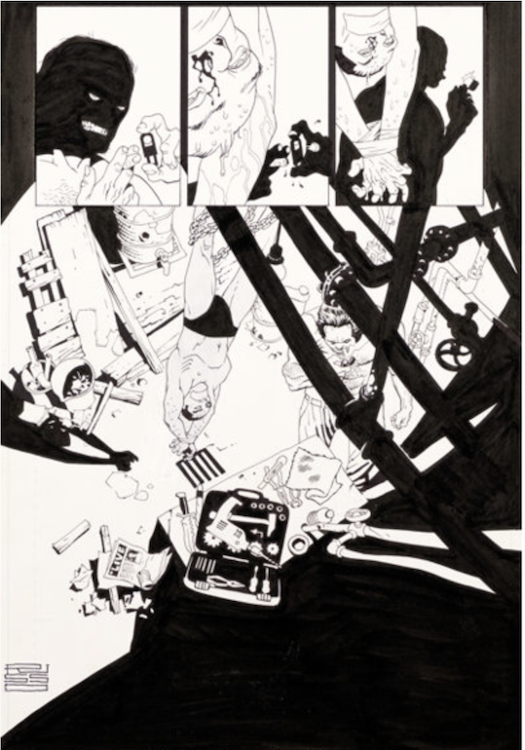 100 Bullets #65 Page 2 by Eduardo Risso sold for $1,625. Click here to get your original art appraised.