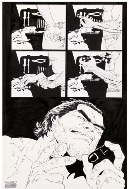 100 Bullets #65 Page 2 by Eduardo Risso sold for $940. Click here to get your original art appraised.
