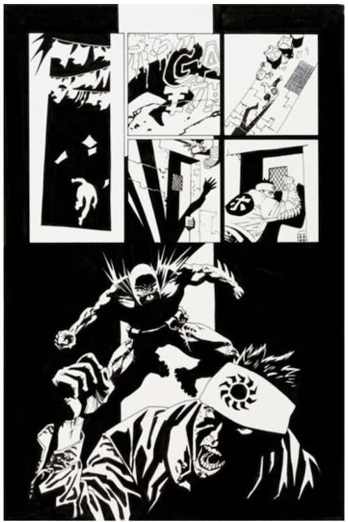 Batman #623 Page 1 by Eduardo Risso sold for $550. Click here to get your original art appraised.