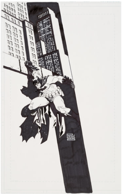 Dark Knight III: The Master Race #2 Variant Cover Art by Eduardo Risso sold for $3,585. Click here to get your original art appraised.