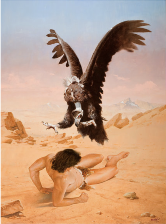 Tarzan vs. Ska Painting by Enric sold for $1,500. Click here to get your original art appraised.