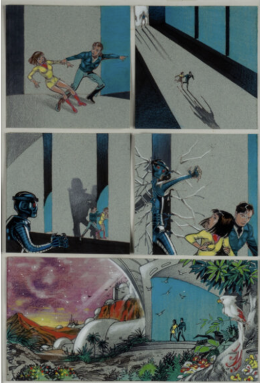 Magnus, Robot Fighter #20 Page 9 by Ernie Colon sold for $410. Click here to get your original art appraised.