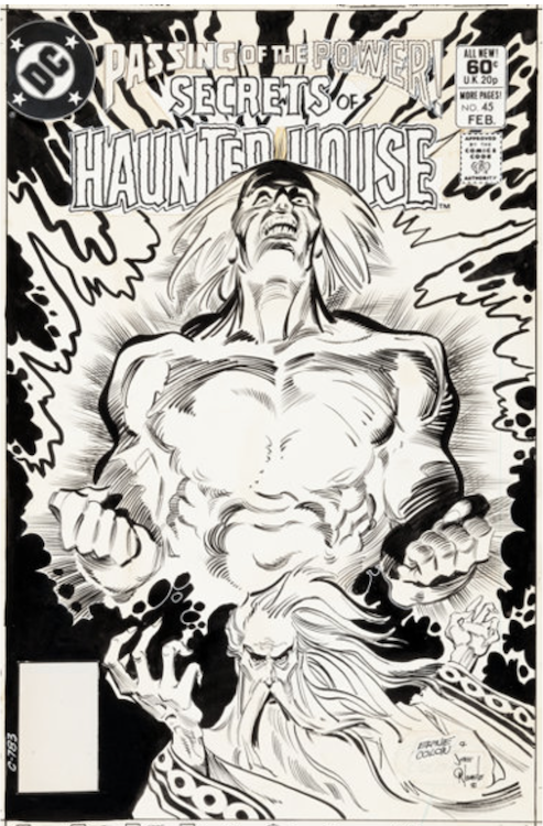 Secrets of Haunted #45 Cover Art by Ernie Colon sold for $1,075. Click here to get your original art appraised.