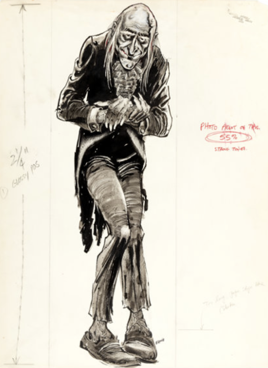 Uncle Creepy: Creepy Magazine Host House Ad by Ernie Colon sold for $1,440. Click here to get your original art appraised.