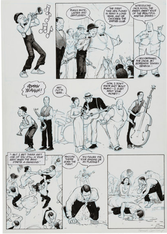 Dark Horse Presents #93 Page 2 by Frank Quitely sold for $530. Click here to get your original art appraised.