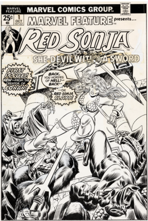 Marvel Feature Volume 2 #1 Cover Art by Gil Kane sold for $50,400. Click here to get your original art appraised.