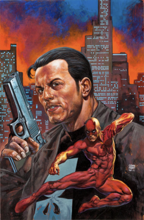 Marvel Double Shot #1 Cover Art by Glenn Fabry sold for $1,910. Click here to get your original art appraised.