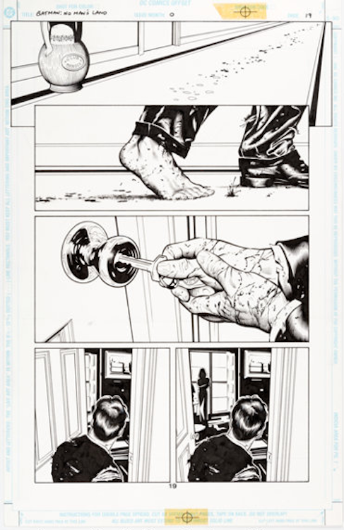 No Man's Land #0 Page 6 by Greg Land sold for $530. Click here to get your original art appraised.