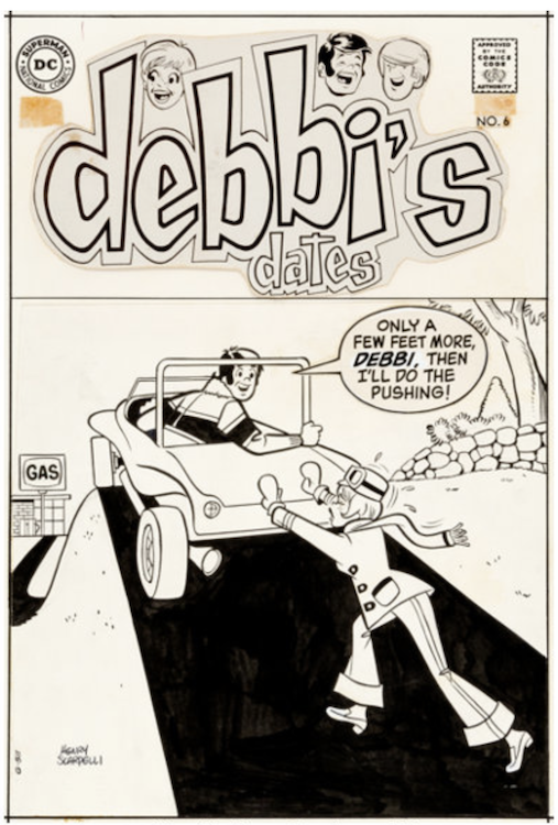 Debbi's Date #6 Cover Art by Henry Scarpelli sold for $285. Click here to get your original art appraised.