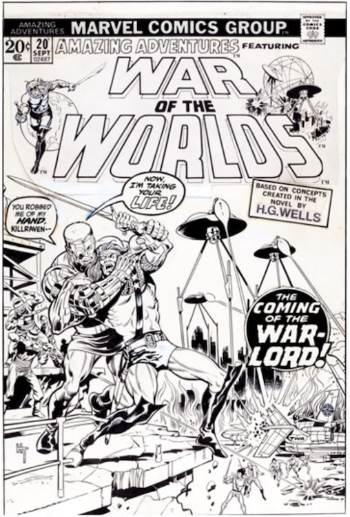 Amazing Adventures #20 by Herb Trimpe sold for $5,975. Click here to get your original art appraised.