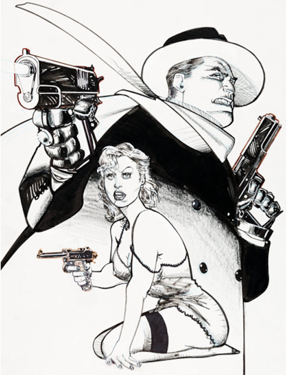 The Shadow #6 Variant Cover Art by Howard Chaykin sold for $1,560. Click here to get your original art appraised.