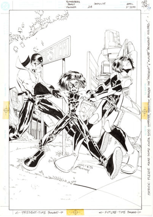 Impulse #24 Cover Art by Humberto Ramos sold for $450. Click here to get your original art appraised.