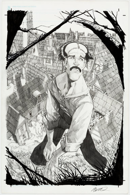 Man with the Screaming Brain #2 Variant Cover Art by Humberto Ramos sold for $530. Click here to get your original art appraised.