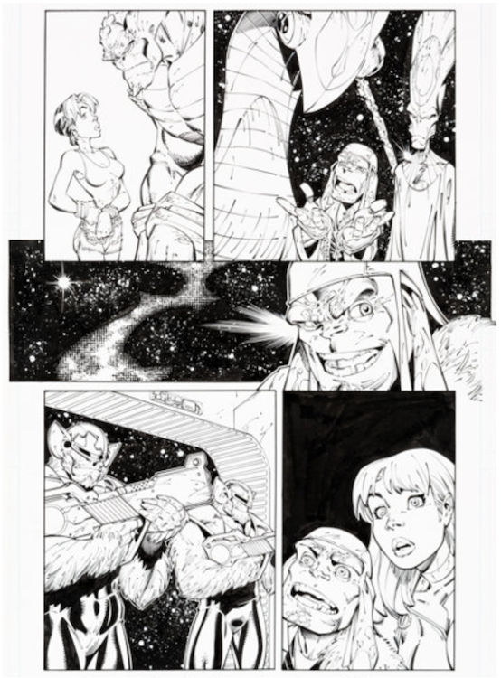 Gen 13 #20 Page 7 by J. Scott Campbell sold for $1,260. Click here to get your original art appraised.