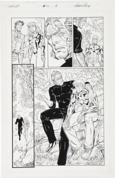 Gen 13 #19 Page 4 by J. Scott Campbell sold for $70. Click here to get your original art appraised.