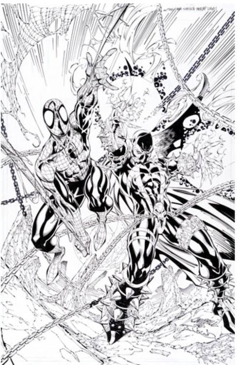 Wizard the Comics Magazine #62 Cover Art by J. Scott Campbell sold for $4,180. Click here to get your original art appraised.