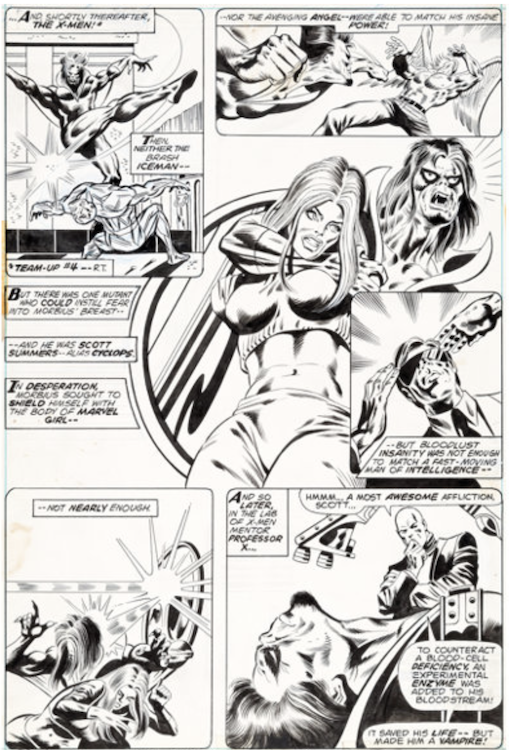 Adventure Into Fear #20 Page 7 by Jack Abel sold for $2,630. Click here to get your original art appraised.
