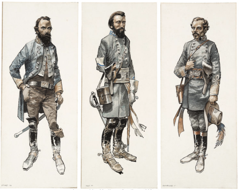 Civil War Generals Group of 5 by Jack Davis sold for $4,800. Click here to get your original art appraised.