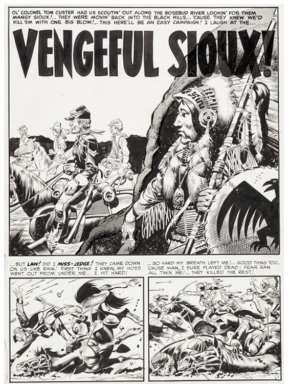 Frontline Combat #15 Complete 6-Page Story by Jack Davis sold for $8,365. Click here to get your original art appraised.