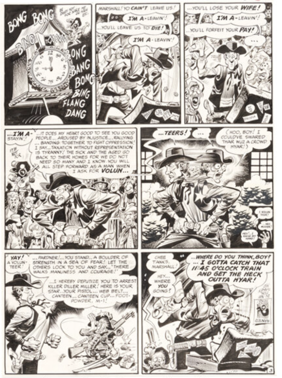 MAD #9 Page 3 by Jack Davis sold for $8,400. Click here to get your original art appraised.