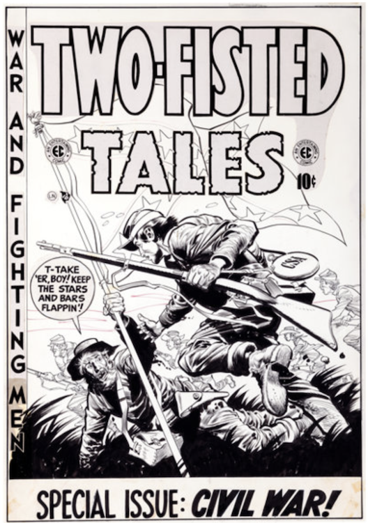 Two-Fisted Tales #35 Cover Art by Jack Davis sold for $26,290. Click here to get your original art appraised.