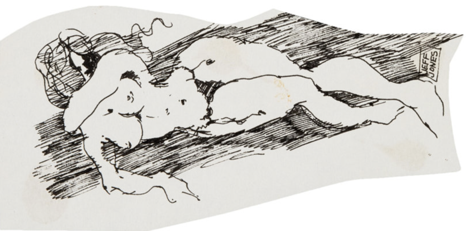 Amra Nude Sketch by Jeff Jones sold for $260. Click here to get your original art appraised.