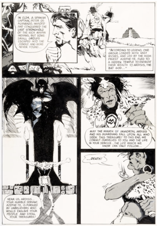 Eerie #12 Page 2 by Jeff Jones sold for $1,555. Click here to get your original art appraised.
