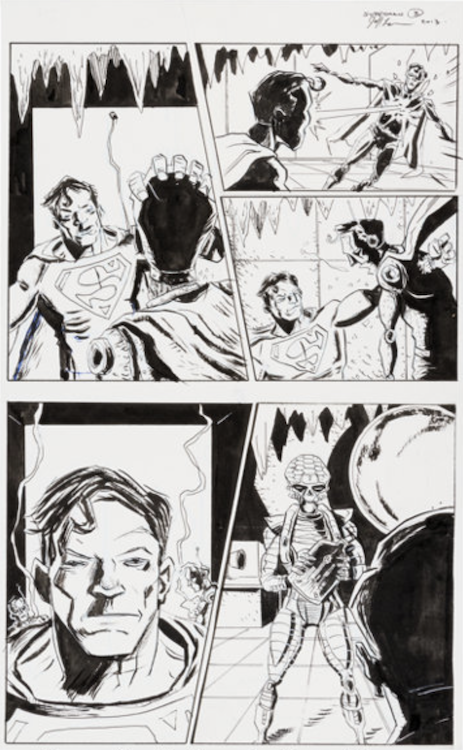 The Adventures of Superman #1 Page 3 by Jeff Lemire sold for $80. Click here to get your original art appraised.
