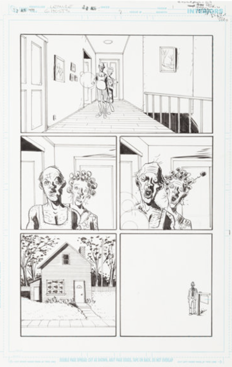Ghosts #1 Page 1 by Jeff Lemire sold for $140. Click here to get your original art appraised.