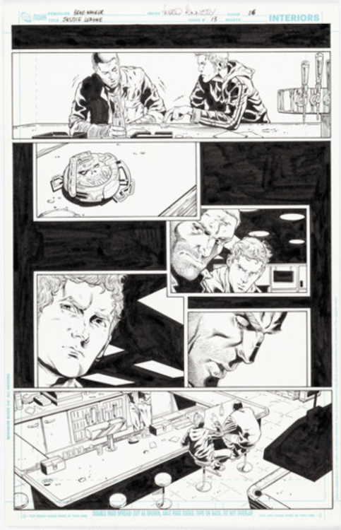Justice League #13 Page 26 by Jeff Lemire sold for $50. Click here to get your original art appraised.