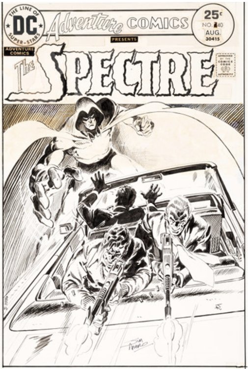 Adventure Comics #440 Cover Art by Jim Aparo sold for $52,580. Click here to get your original art appraised.