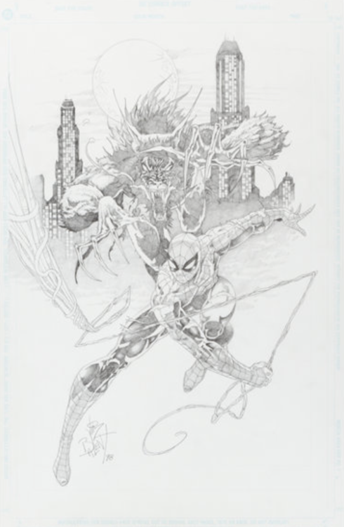 The Legacy of Spider-Man Wizard Special Edition Man-Wolf Illustration by Jim Balent sold for $155. Click here to get your original art appraised.
