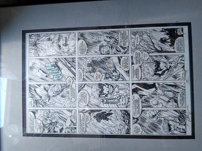 Jim Lee Signed X-Men Art