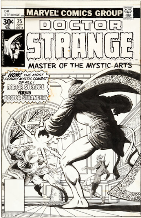 Doctor Strange #25 Cover Art by Jim Starlin sold for $32,400. Click here to get your original art appraised.