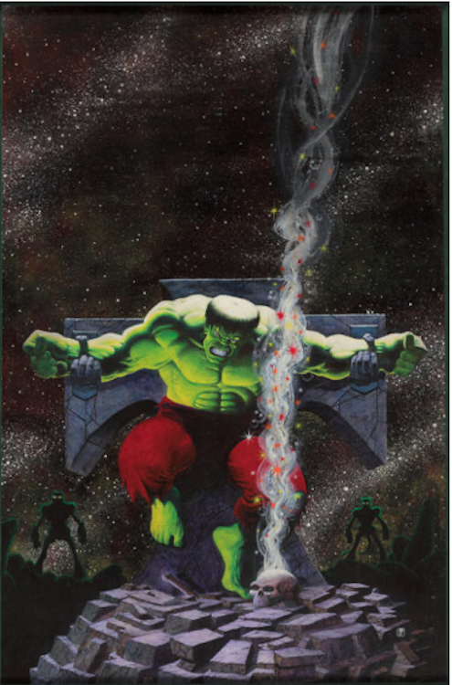 Rampaging Hulk Magazine #4 Cover Art by Jim Starlin sold for $81,000. Click here to get your original appraised.