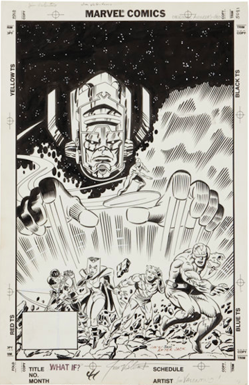 What If..? #41 Cover Art by Jim Valentino sold for $2,270. Click here to get your original art appraised.