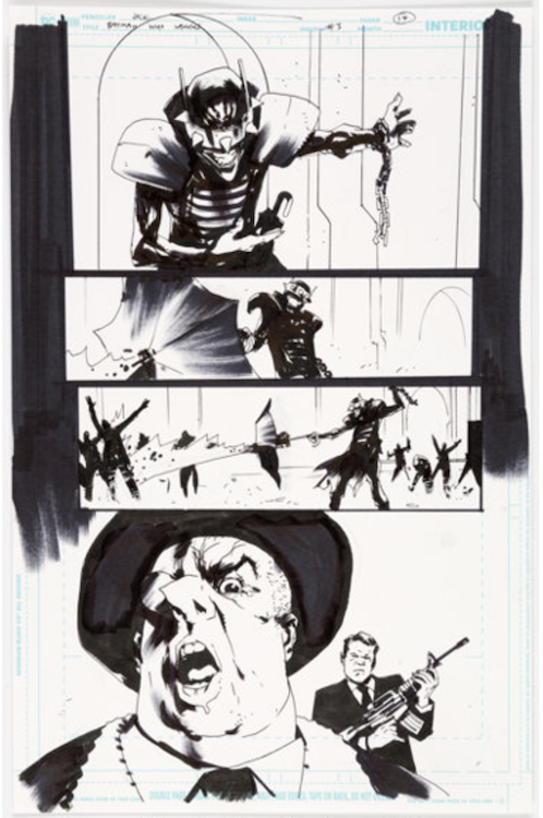 The Batman Who Laughs #3 Page 14 by Jock sold for $1,440. Click here to get your original art appraised.