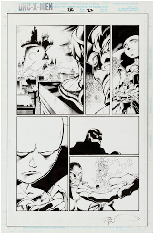 Uncanny X-Men #336 Page 22 by Joe Madureira sold for $430. Click here to get your original art appraised.