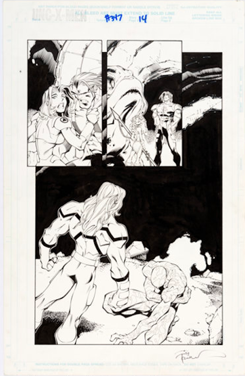 Uncanny X-Men #347 Page 14 by Joe Madureira sold for $1,260. Click here to get your original art appraised.