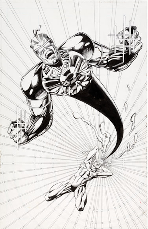 Solar, Man of the Atom #23 Cover Art by Joe Quesada sold for $1,680. Click here to get your original art appraised.