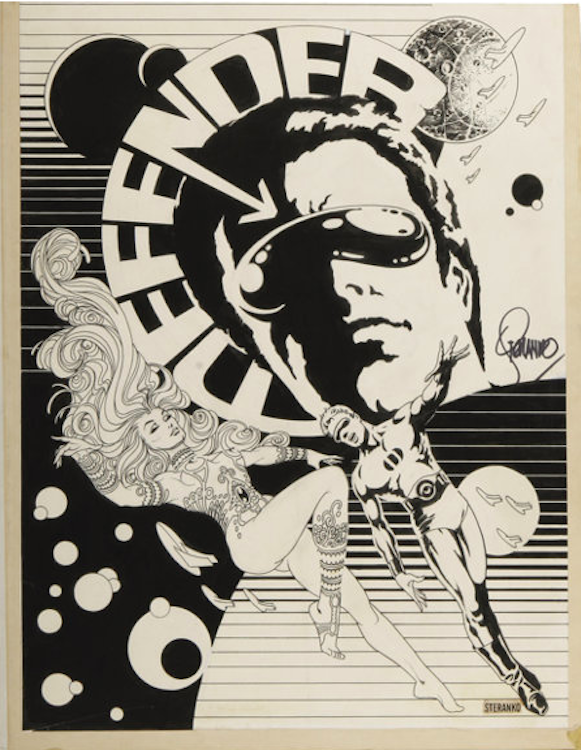 Comic Crusader #13 Cover Art by Jim Steranko sold for $4,480. Click here to get your original art appraised.