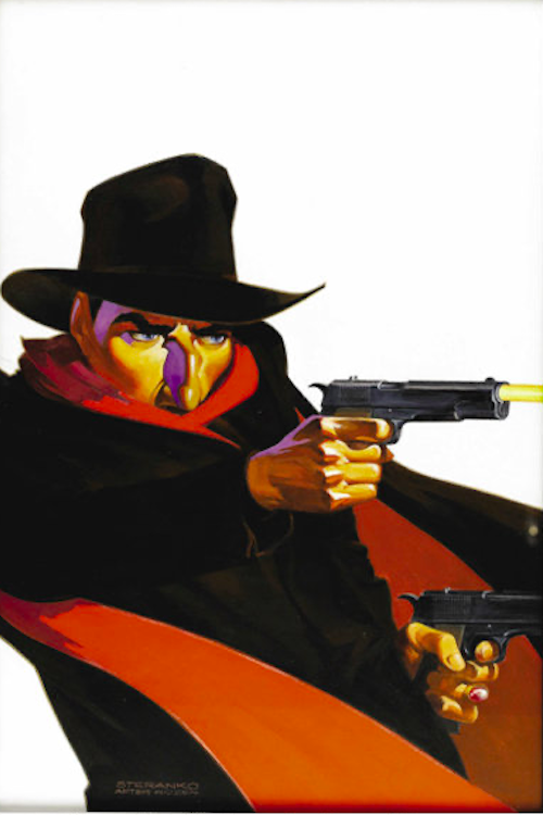 The Shadow Painting by Jim Steranko sold for $34,060. Click here to get your original art appraised.