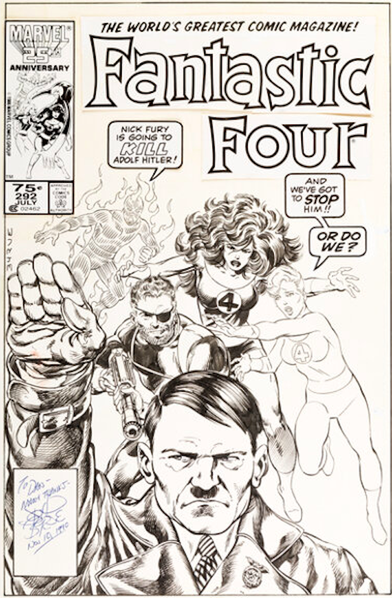 Fantastic Four #292 Cover Art by John Byrne sold for $38,400. Click here to get your original art appraised.