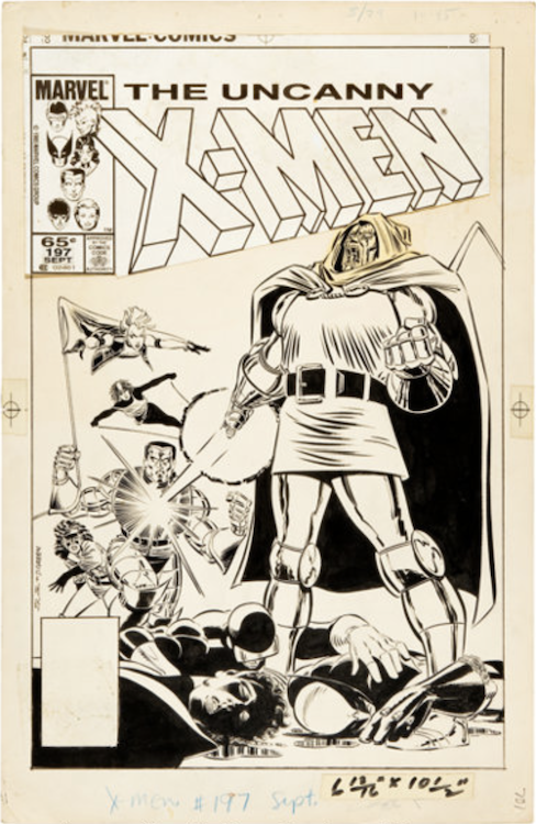 Uncanny X-Men #197 Cover Art by John Romita Jr. sold for $13,145. Click here to get your original art appraised.