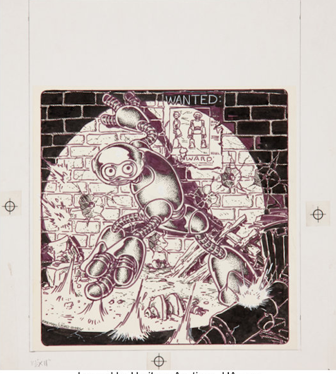 Gobbledygook #1 Cover Art by Kevin Eastman sold for $5,675. Click here to get your original art appraised.