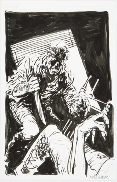 DC House of Horror #1 Splash Page by Kyle Baker sold for $310. Click here to get your original art appraised.