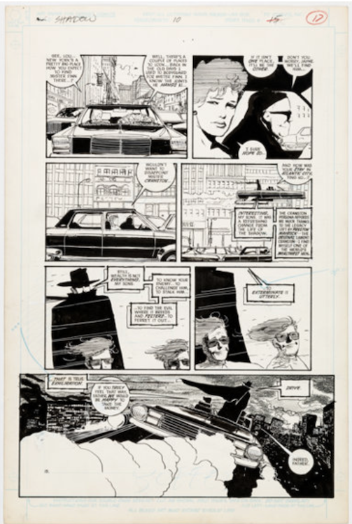 ,The Shadow #10 Page 15 by Kyle Baker sold for $720. Click here to get your original art appraised.