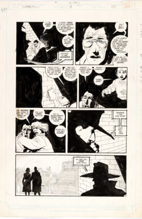 The Shadow #8 Page 25 by Kyle Baker sold for $1,500. Click here to get your original art appraised.