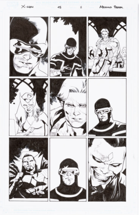 X-Men #15 Page 8 by Mahmud Asrar sold for $230. Click here to get your original art appraised.