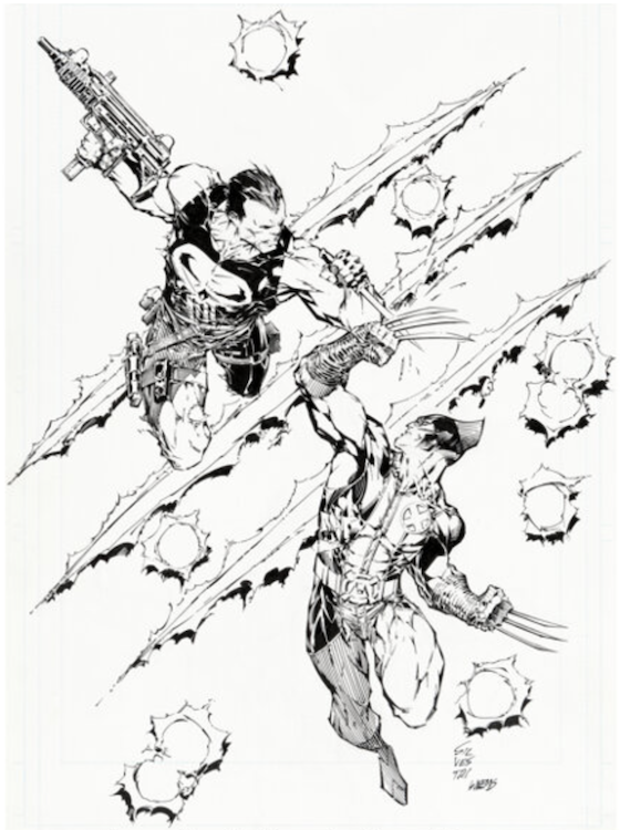 Astonishing Tales #1 Variant Cover Art by Marc Silvestri sold for $13,200. Click here to get your original art appraised.